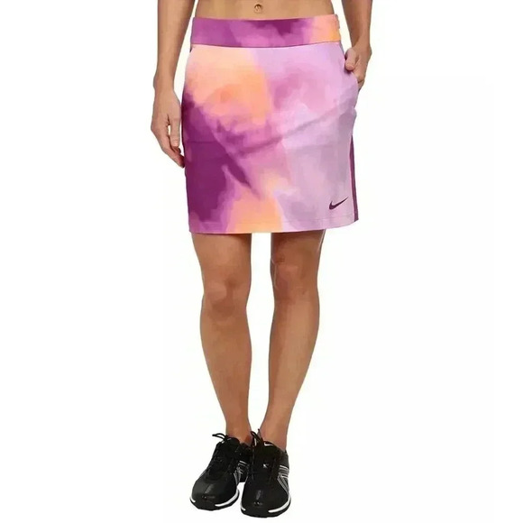 Nike Purple and Orange Mini Skirt Athletic - Picture 7 of 8